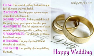 Happy Wedding Wishes Card: 3 Important Stages Of Life: Marriage Quotes ...