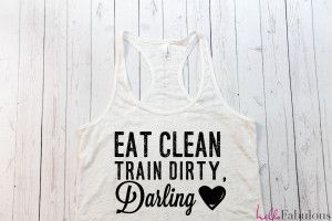 Darling tank. Workout Tank. Gym Tank top. Exercise tank. Burnout tank ...