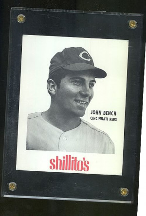 ... but here is a picture of a very rare 1968-70 Shillito's Johnny Bench