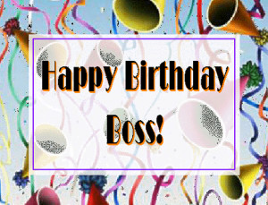Birthday Wishes For Boss