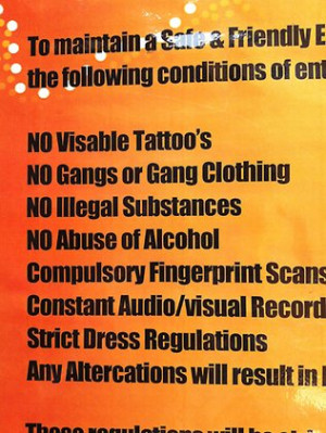 Re: Sydney hoteliers move to ban patrons with visible tattoos