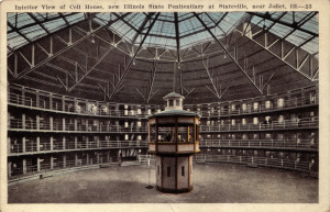 Postcard of an American panopticon: 