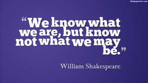 William Shakespeare Quotes Wallpaper
