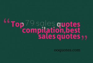 Top 79 sales quotes compilation