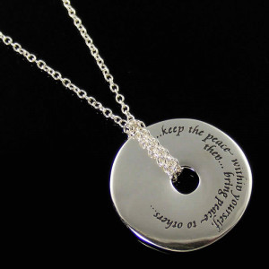 Inspirational Quote Necklaces