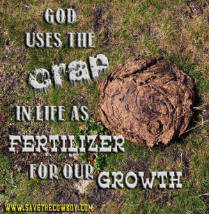 God Uses The Crap In Life As Fertilizer For Our Growth