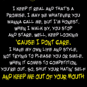 Love My Haters Quotes To all my haters!