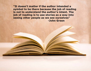 ... understand the author’s intent…