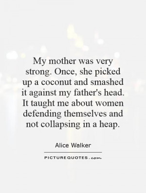 Strong Mother Quotes Father