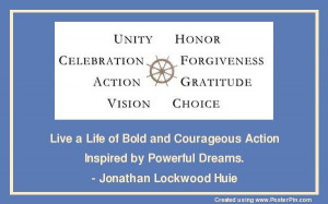 Live a Life of Bold and Courageous Action Inspired by Powerful Dreams ...