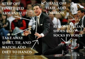 Coach Rick Pitino Forced to Become A Redneck!