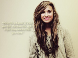demi lovato, emotions, feelings, quote, text