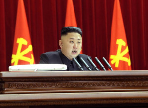 North Korean leader Kim Jong-un presides over a plenary meeting of the ...