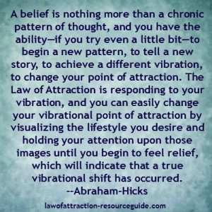 Abraham-Hicks Quote ...How to FORCE the Universe to give you ...