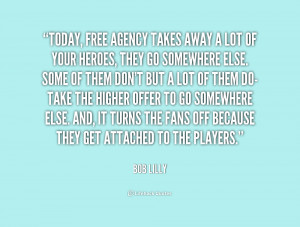 quote Bob Lilly today free agency takes away a lot 197136 png