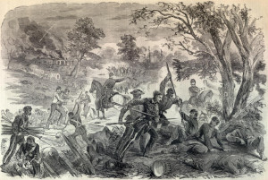 The Union defeat at Second Manassas (Bull Run) on 28 August 1862
