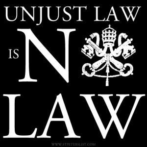 Law Quotes – Law Quote – Laws Quotes - Unjust law is no law
