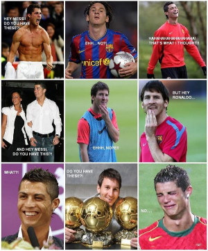 Ronaldo vs Messi - Image