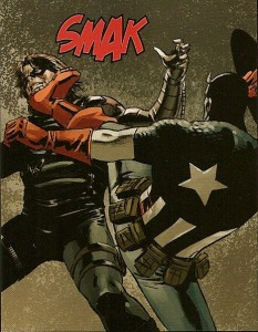 Captain America and Bucky discuss their relationship