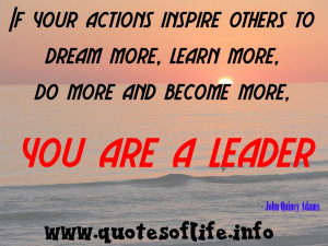 Quotes Of Life » Leadership Picture Quotes