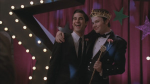 Glee Kurt And Blaine Kiss