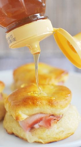 Honey Ham BiscuitsFake Gingers, Thanksgiving Dinner, Brunches, Honey ...