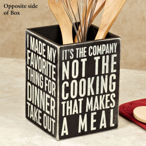 Wooden Box Signs with Sayings