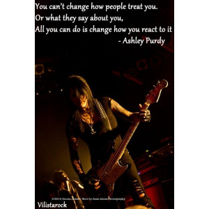 black veil brides' Ashley Purdy is an awesome bassist