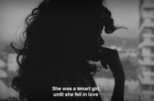 ... love, love quote, music, quote, rihanna, till, tumblr, she was smart