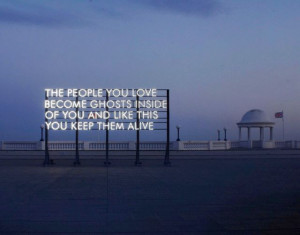 ROB MONTGOMERY The People You Love Become Ghosts Inside of You