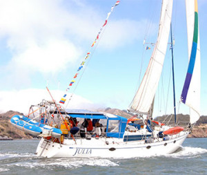 Adventure Speaker, Larry Jacobson and the s/v JULIA