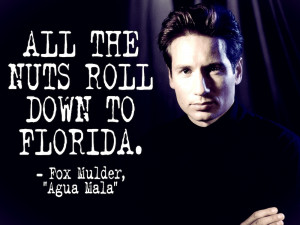 Fox Mulder: one of our top five dude crushes.