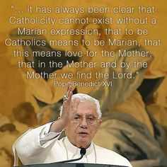 quote from the brilliant mind of Benedict XVI.