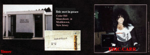 Eric Carr Grave Site