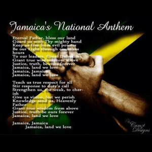 ... jamaica #jamaican #jamaican national anthem (Taken with Instagram
