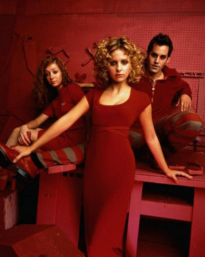 Buffy the Vampire Slayer Xander,Buffy & Willow