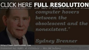 sydney brenner picture Quotes 3
