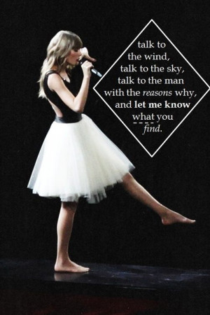 Other side of the door/treacherous- Taylor Swift quotes