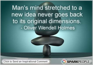 Motivational Quote by Oliver Wendell Holmes