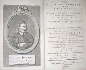 1678. Pilgrim's Progress is written by John Bunyan while imprisoned ...
