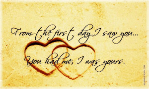 From The First Day I Saw You - SILVER QUOTES
