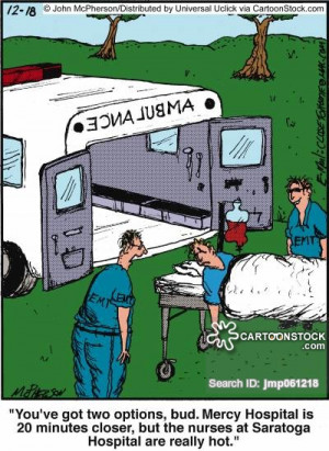 Ambulance Cartoons and Comics