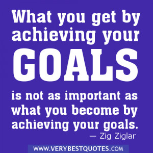 Achieving goals quotes