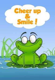 Cheer Up And Smile Greeting #Card Free #Printable - Cheer up and smile ...