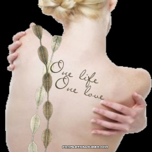 ... request use the form below to delete this one life love tattoo tattoos