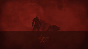 Lycan download dota 2 heroes minimalist silhouette HD wallpaper