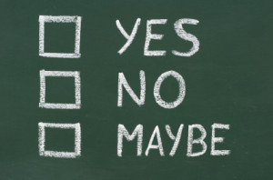 Saying Yes and No in Your Life