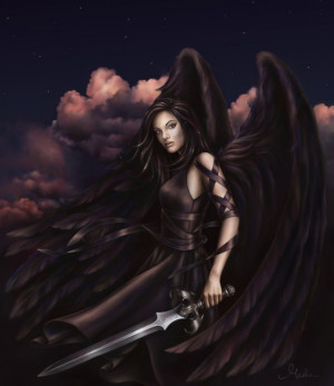 Angels Black Angel