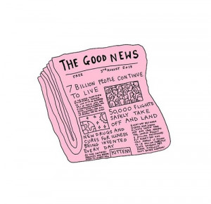 ... image include: pink transparent, hipster, newspaper, pink and quote