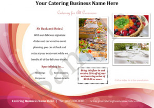 catering business card template cool colors catering business card ...